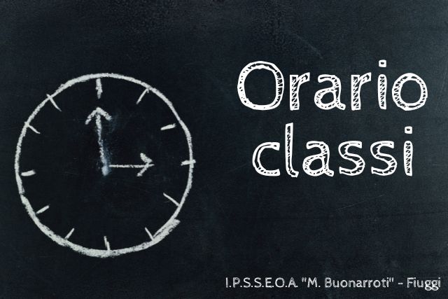 Circolare n. 67: Orario classi 30-31 ottobre 2023